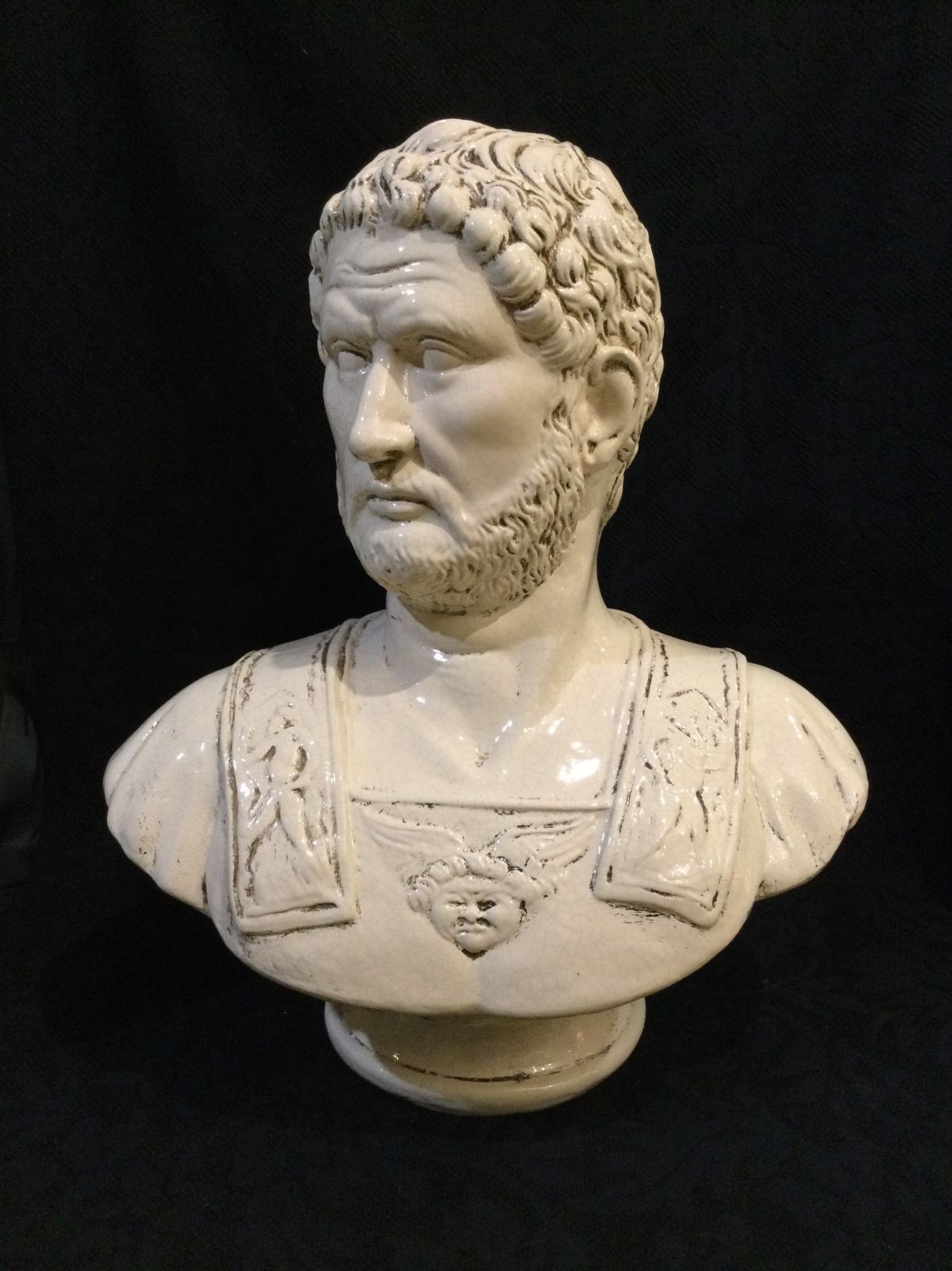 Busto Adriano imperatore h60 L47
