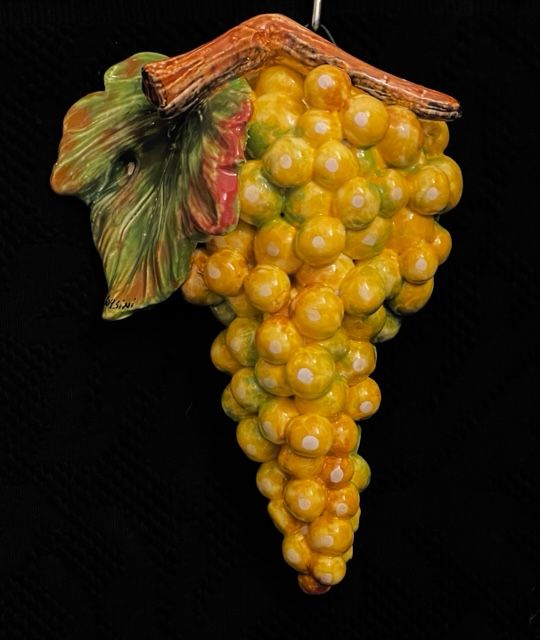 Grappolo d’uva gialla h20x15 