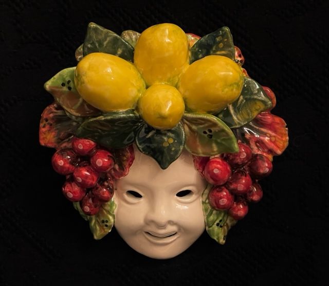 Maschera 15x15 con limoni&uva 