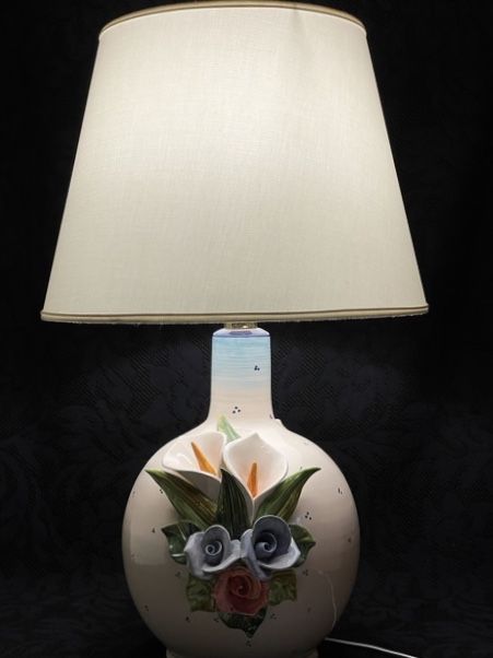 Ceramiche Corsini Terracotta lamp h44