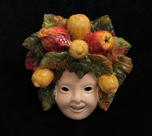 Maschera 15x15 con frutta mista 