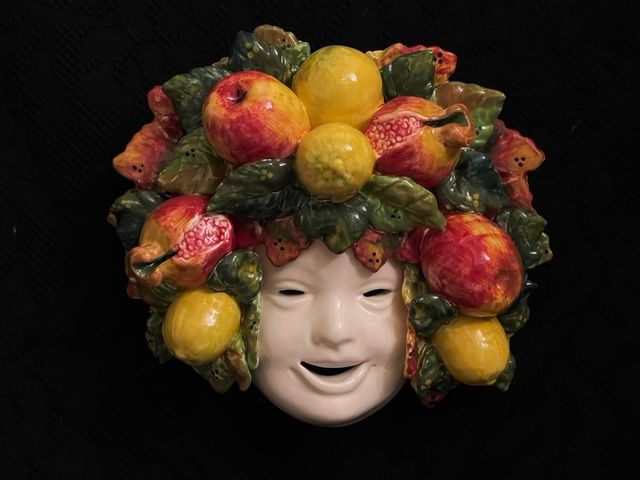 Maschera 25x25 con frutta mista 